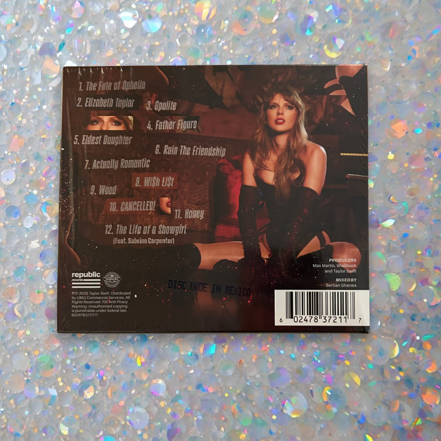 Taylor Swift: The Life of a Showgirl: It’s Beautiful Edition Limited Release Deluxe CD - New