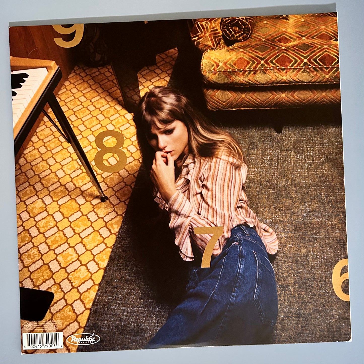 Taylor Swift - "Midnights", 2022 Vinyl LP Album, Mahogany Marbled Special Edition - Used