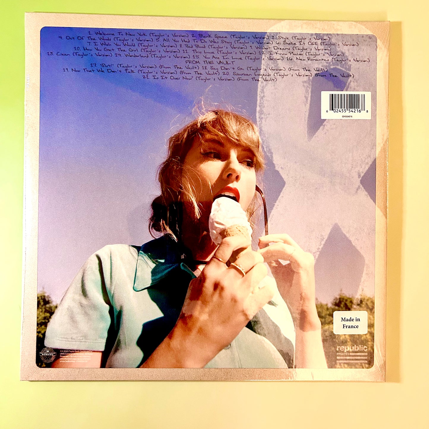 Taylor Swift - “1989 (Taylor's Version)", Taylor Swift, 2023", 2 Disc Special Edition Aquamarine Green Vinyl, US, - New
