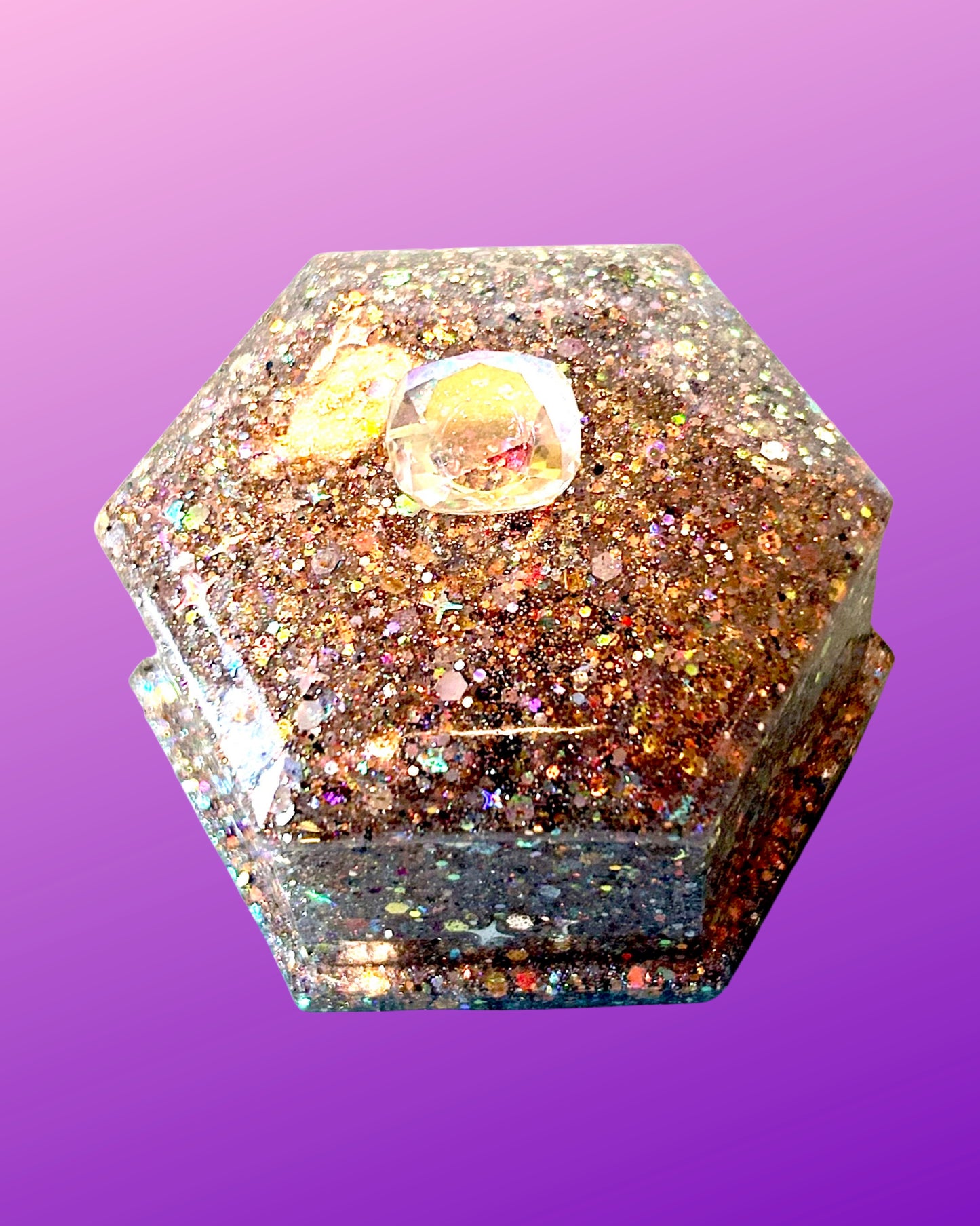 “Nothing and Everything" Rock-top Jewelry Box
