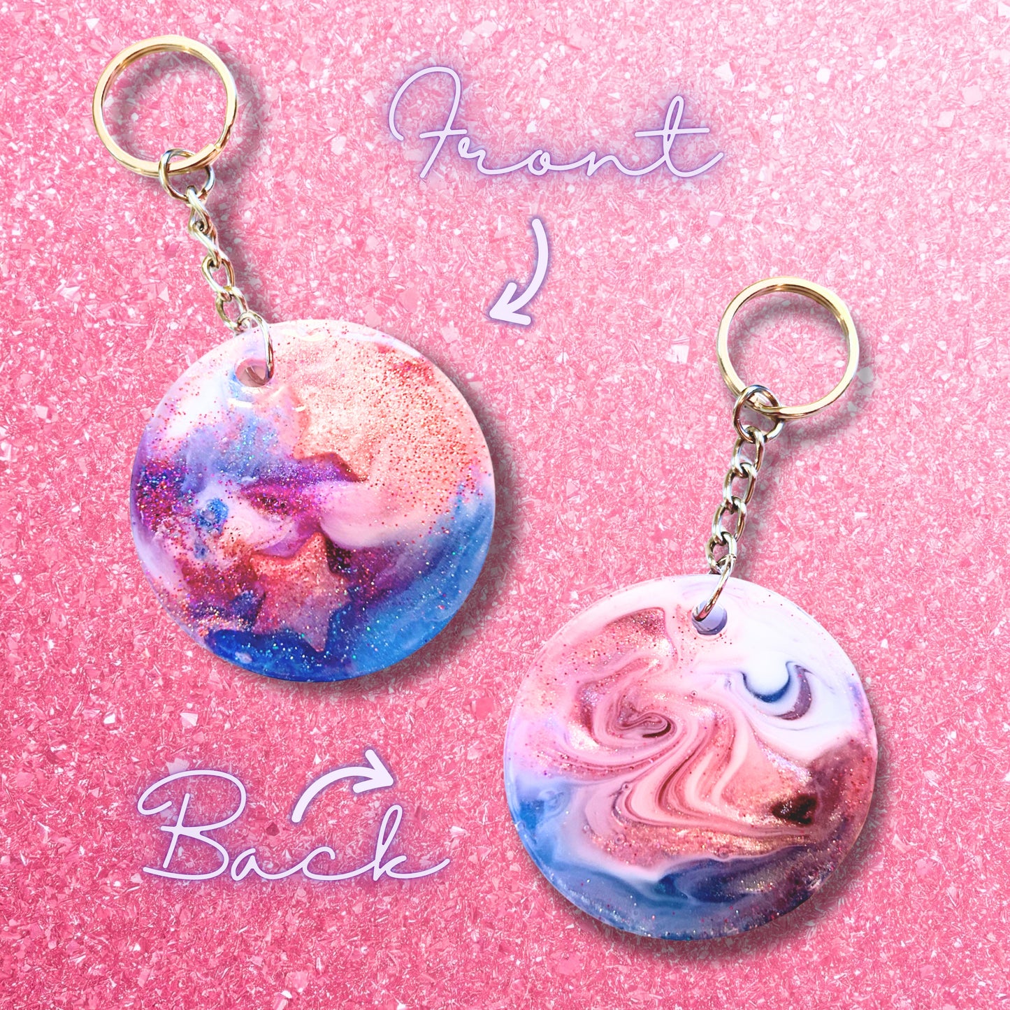"Can I Go?" Resin Keychain