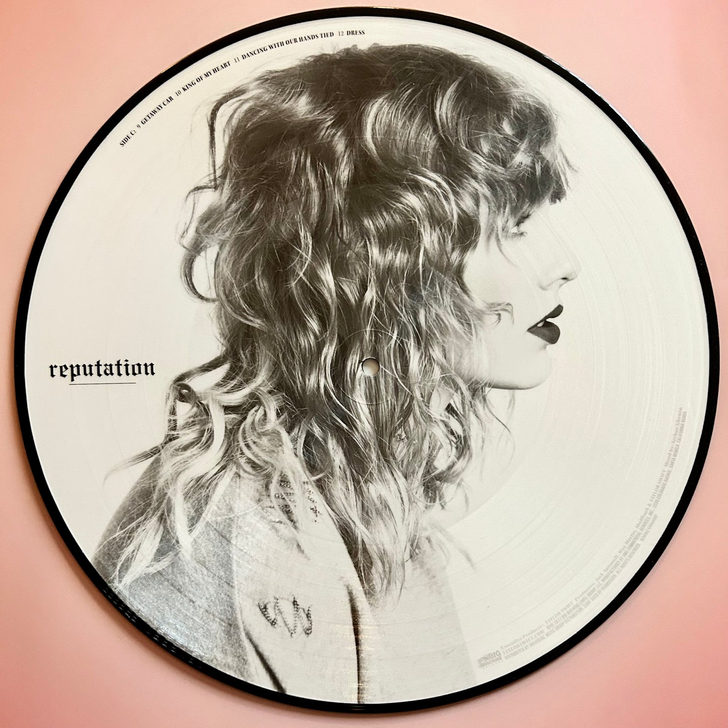 Taylor Swift - "Reputation", 2017, Vinyl LP Album, Picture Disc Edition - Used