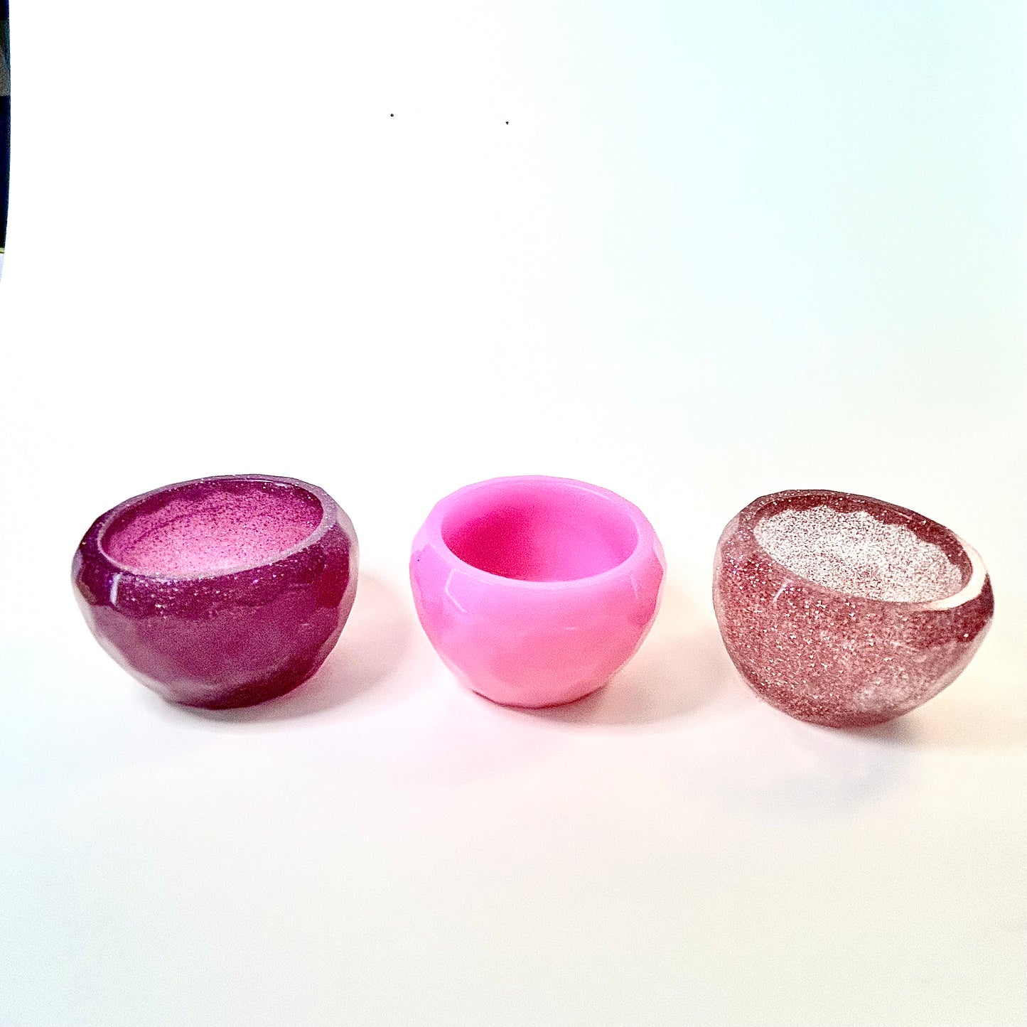 "Three of a Kind" Tea Light Holder/Tiny Terrarium Set