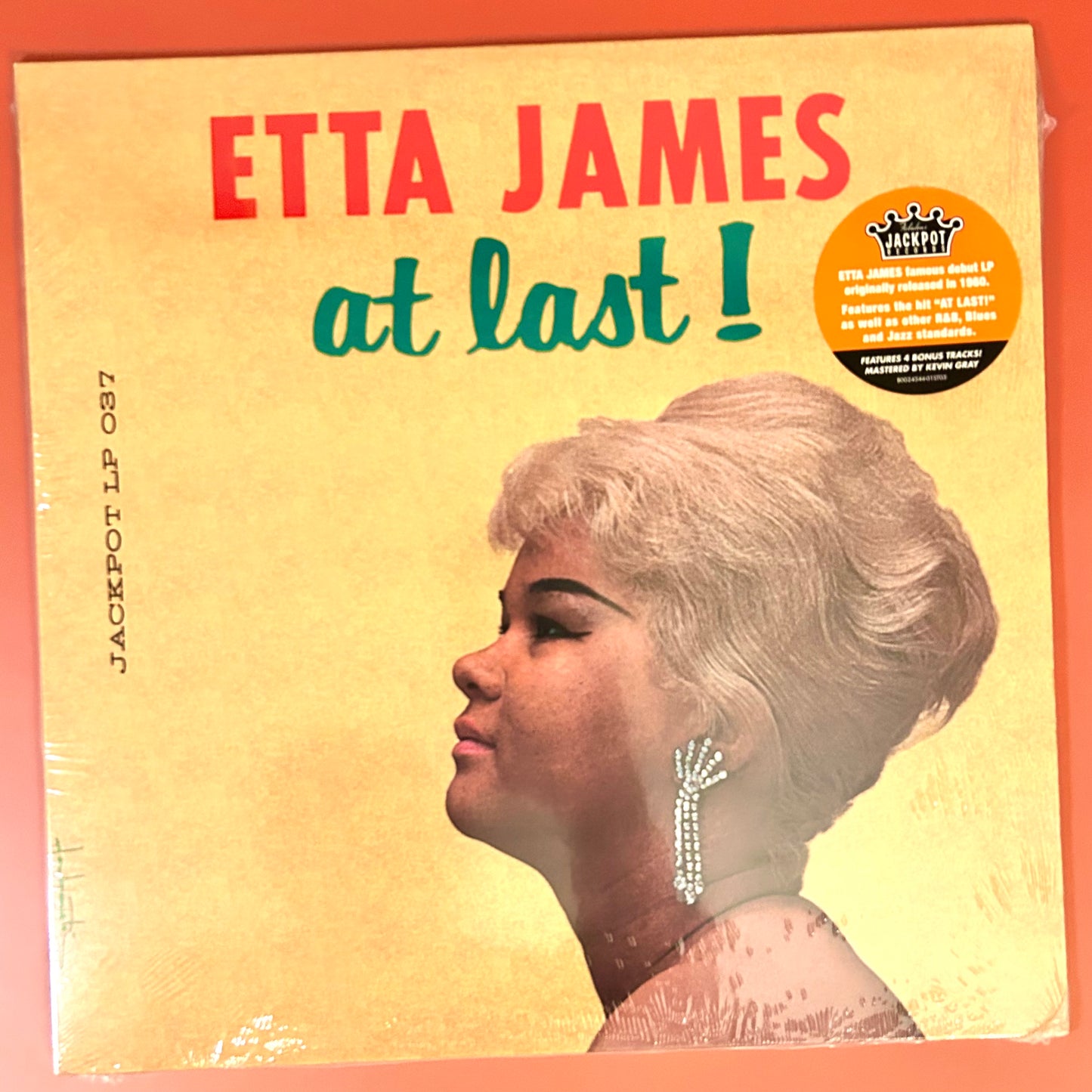 Etta James - “Etta James/At Last!", 2023 Jackpot Records Reissue US, Vinyl - New