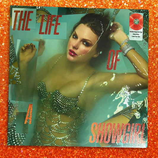 Taylor Swift - The Life of a Showgirl - Sweat and Vanilla Perfume Edition (Portofino Orange Glitter Vinyl)